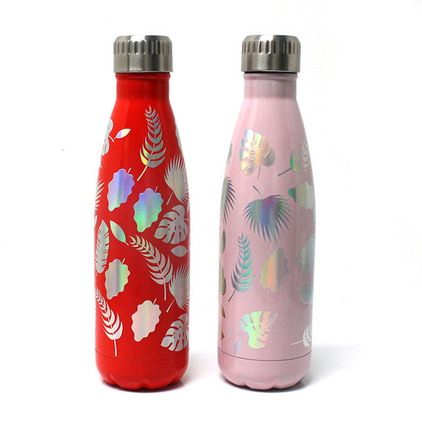 Wine Beer Logo - カスタムロゴ入り500ml二重壁ステンレス鋼製ワイン/水/ビール/お茶/コーヒー用スポーツサーモスボトル