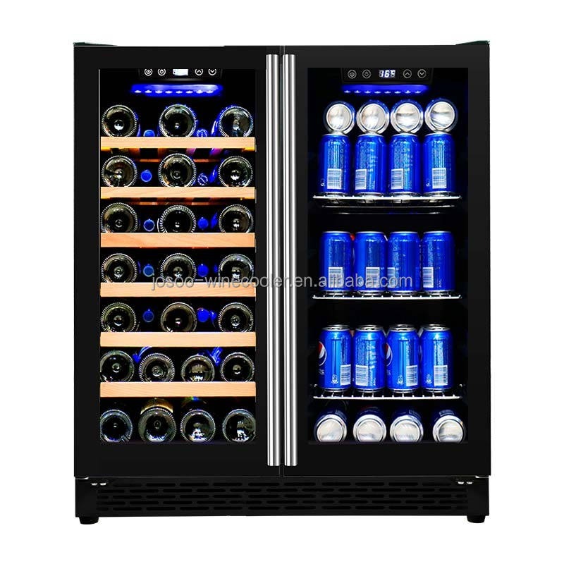 Airo 120V 66本収納 ワイン＆飲料クーラー ダブル - Wine Beer Fridge Cabinet のレビューと価格