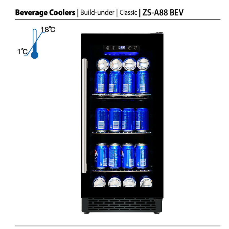 OEM小型ドリンクバー冷蔵庫 カスタム冷蔵庫 ガラス扉飲料ク - Wine Beer Fridge Cabinet のレビューと価格