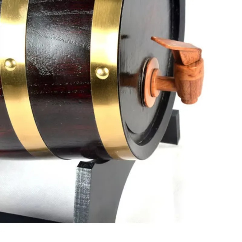 200L大型木製ワイン・ビール醸造樽（蛇口付き）クリエイティ - Wine Beer Logo のレビューと価格