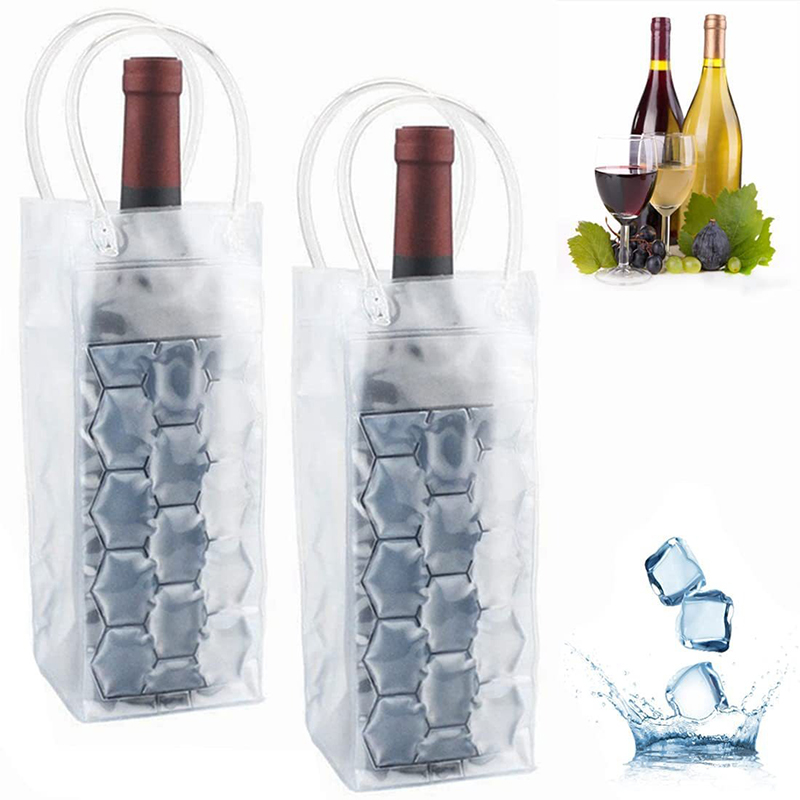 ワインアイスバッグホルダーシャンパンビールクーラーウイスキー - Whisky Beer And Wine のレビューと価格