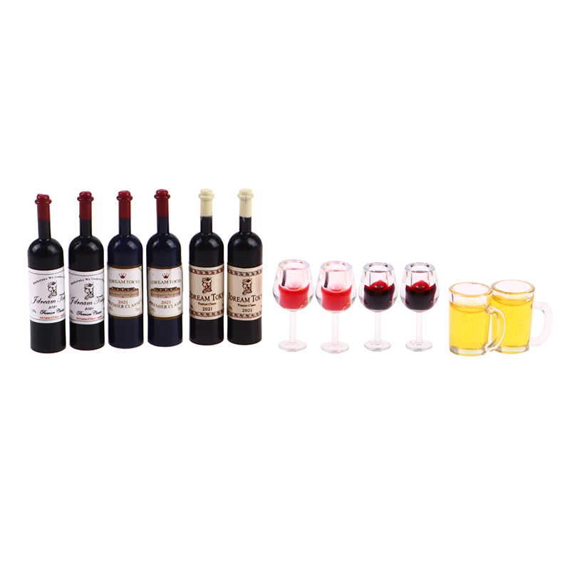 SF1pc 樹脂新ファッション高品質 5 個 1:12 ドー - Wine Beer House のレビューと価格