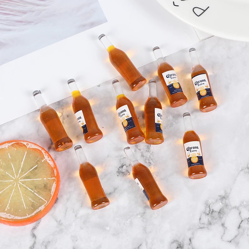 10 個 1:6 ドールハウスミニチュア樹脂ビール瓶シミュレ - Wine Beer House のレビューと価格