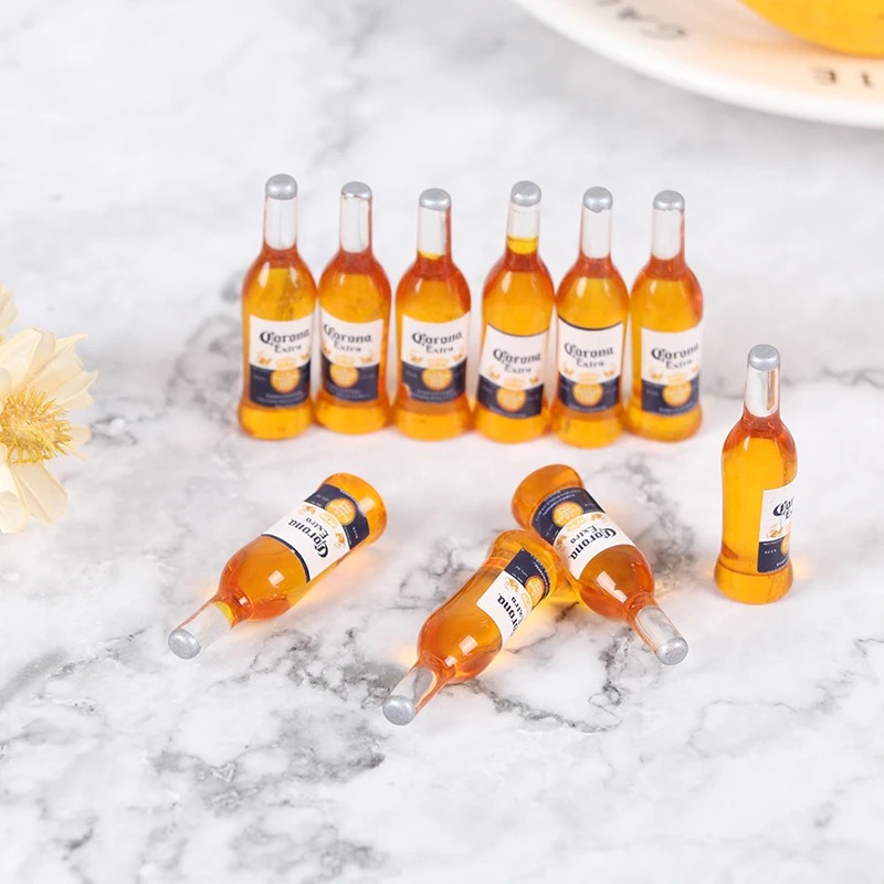 10 個 1:6 ドールハウスミニチュア樹脂ビール瓶シミュレ - Wine Beer House のレビューと価格