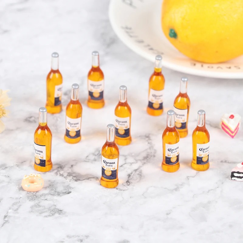 10 個 1:6 ドールハウスミニチュア樹脂ビール瓶シミュレ - Wine Beer House のレビューと価格