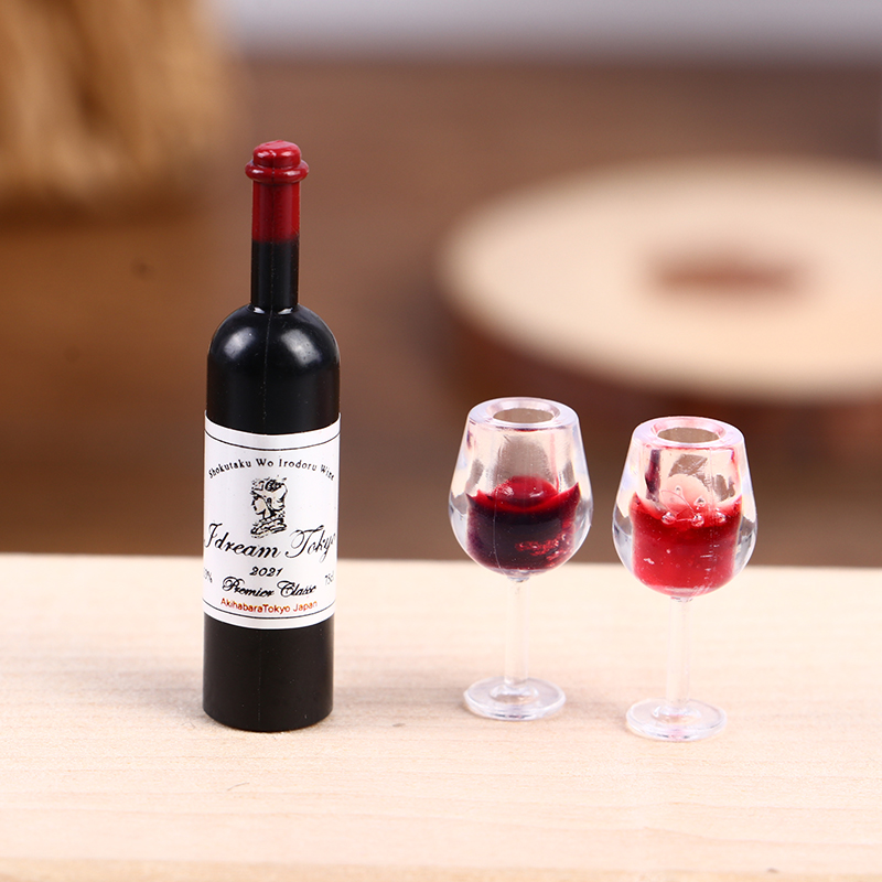 * 5 個 1:12 ドールハウスミニチュアワインカップビー - Wine Beer House のレビューと価格