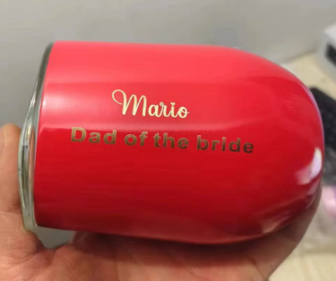 12オンスワインシールカバーカスタムロゴマグ真空断熱魔法瓶ガ - Wine Beer Logo のレビューと価格
